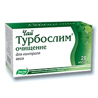 Турбослим Чай Очищение фильтрпакетики 2 г, 20 шт. - Казанское
